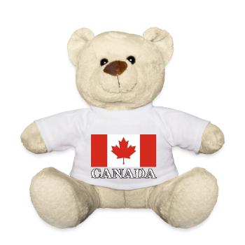 CANADA - Nounours - blanc - Devant