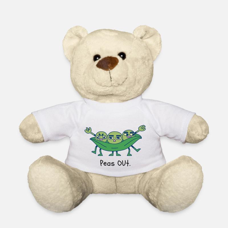 Peas out - Teddy - Weiß