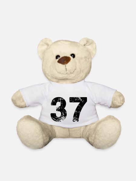 37 - Teddy Bear - white