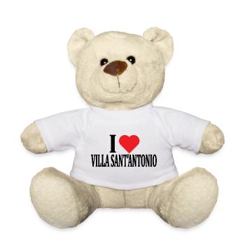 T-Shirt Ich liebe Villa Sant Antonio Sardinien - Teddy - Weiß - Vorne