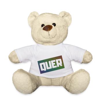 QUER - Teddy - Weiß - Vorne