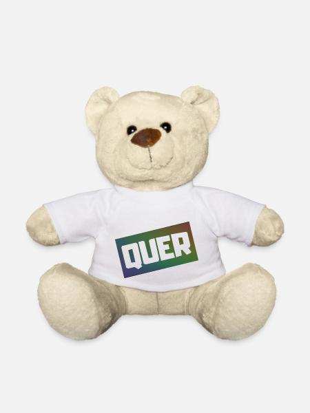 QUER - Teddy - Weiß