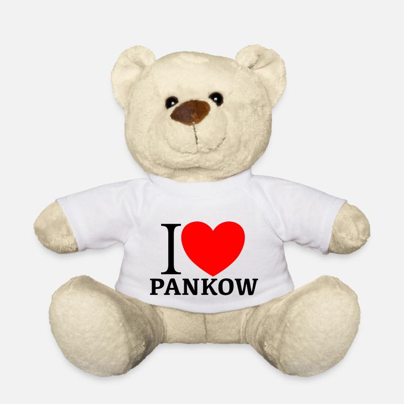 I LOVE PANKOW - Teddy - Weiß