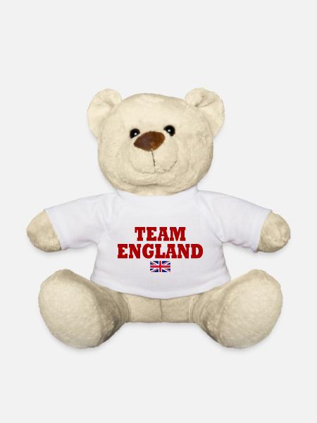 angleterre - Nounours - blanc