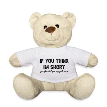 Kleine Mädchen - Teddy - Weiß - Vorne