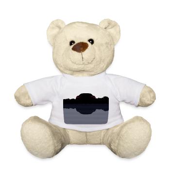 Auto am See - Teddy - Weiß - Vorne