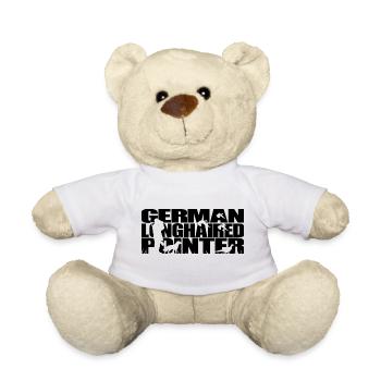 POINTER ALLEMAND À POIL LONG Chiens de chasse Chasseurs Wilsigns - Nounours - blanc - Devant
