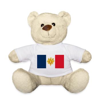 Montrez vos couleurs – France - Nounours - blanc - Devant
