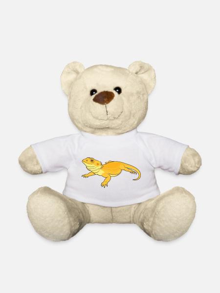 Bartagama nehmen Sie es ruhig - Teddy - Weiß