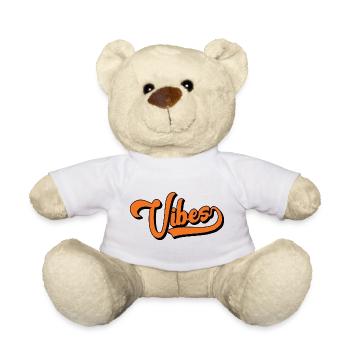 Vibes - Teddy Bear - white - Front
