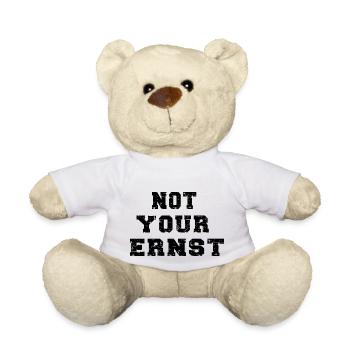 Not Your Ernst Nicht dein Ernst - Nounours - blanc - Devant