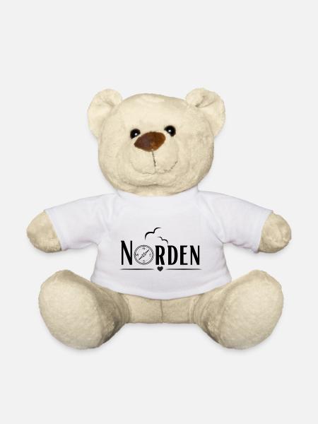 Norden - Norddeutsch Maritim - Teddy - Weiß