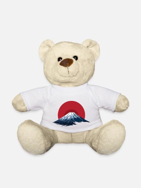 Mont Fuji - Japon - Teddy Bear - white