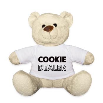 Cookie Dealer Cookie Händler - Teddy - Weiß - Vorne