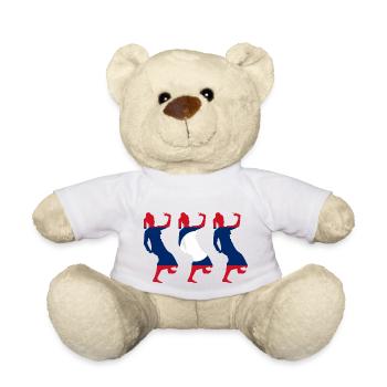 Laos Laote Laoten Mädchen Kleid Lao I Geschenk - Teddy - Weiß - Vorne