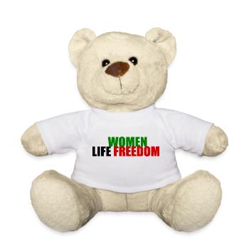Women life freedom - Nounours - blanc - Devant