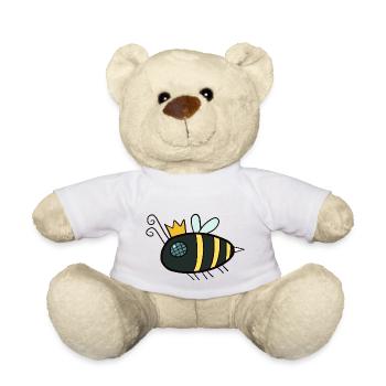Queen bee - Teddy Bear - white - Front