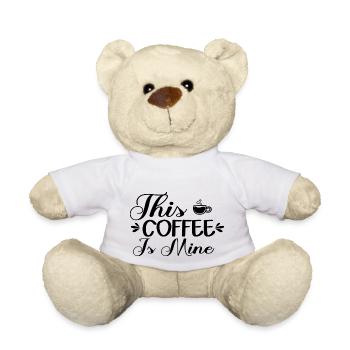 This Coffee Is Mine - Teddy - Weiß - Vorne