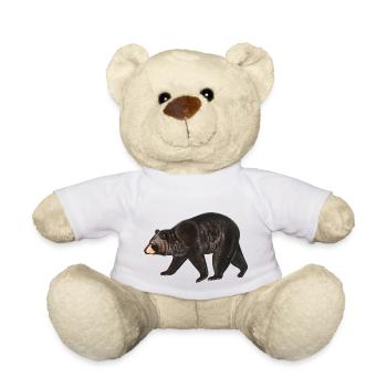 Bear forest animal - Teddy Bear - white - Front