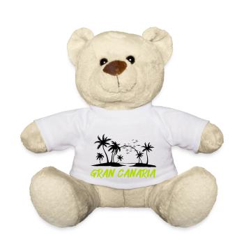 Gran Canaria - Teddy Bear - white - Front