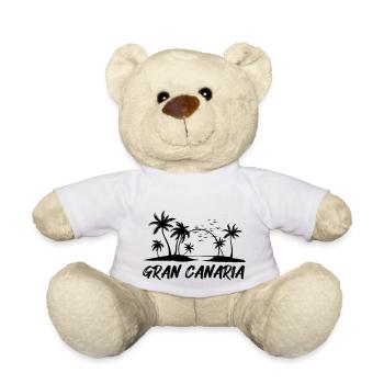 Gran Canaria - Teddy Bear - white - Front