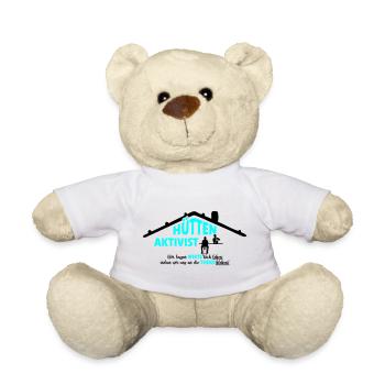 Hüttenaktivist - Wirte Theke - Teddy - Weiß - Vorne