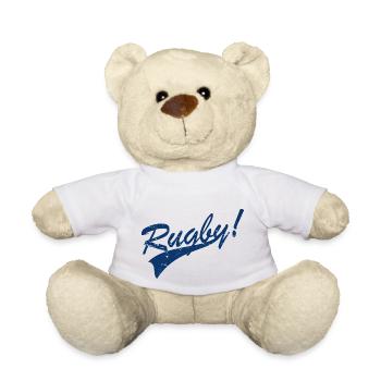 Vintage rugby - Teddy Bear - white - Front