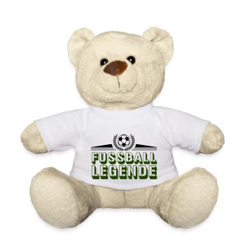 fussball legende - Teddy - Weiß - Vorne