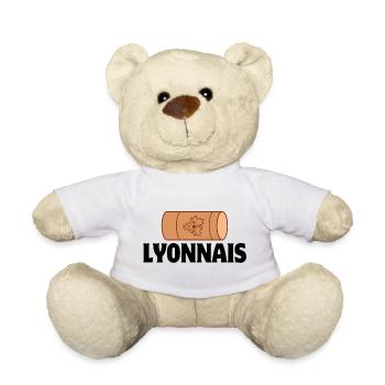 Lyon, bouchon Lyonnais, restaurant - Teddy - Weiß - Vorne
