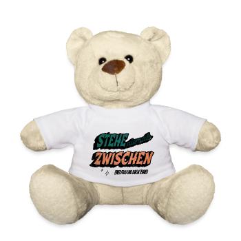 lustiger spruch doggie welpe geek pudel - Teddy - Weiß - Vorne