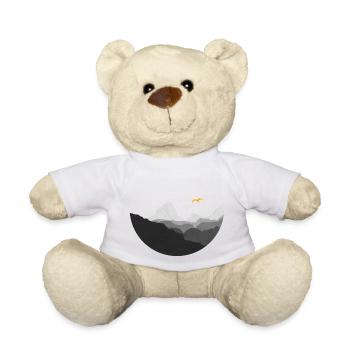 Mountains - Teddy Bear - white - Front