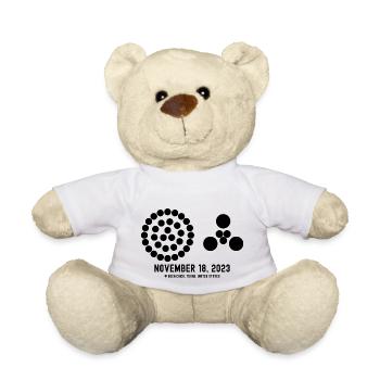 Star ship Launch - November 18, 2023 - Teddy Bear - white - Front