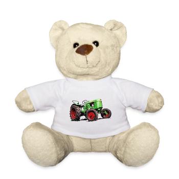 Alter Deutz Traktor D25 - Teddy - Weiß - Vorne