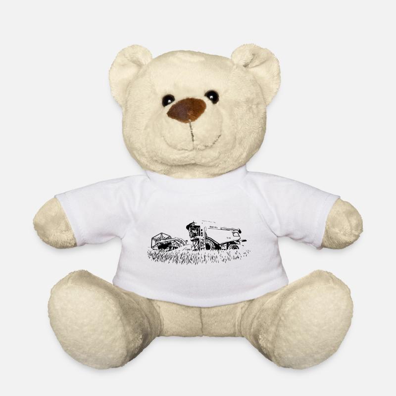 Moissonneuse-batteuse 600 - Nounours - blanc