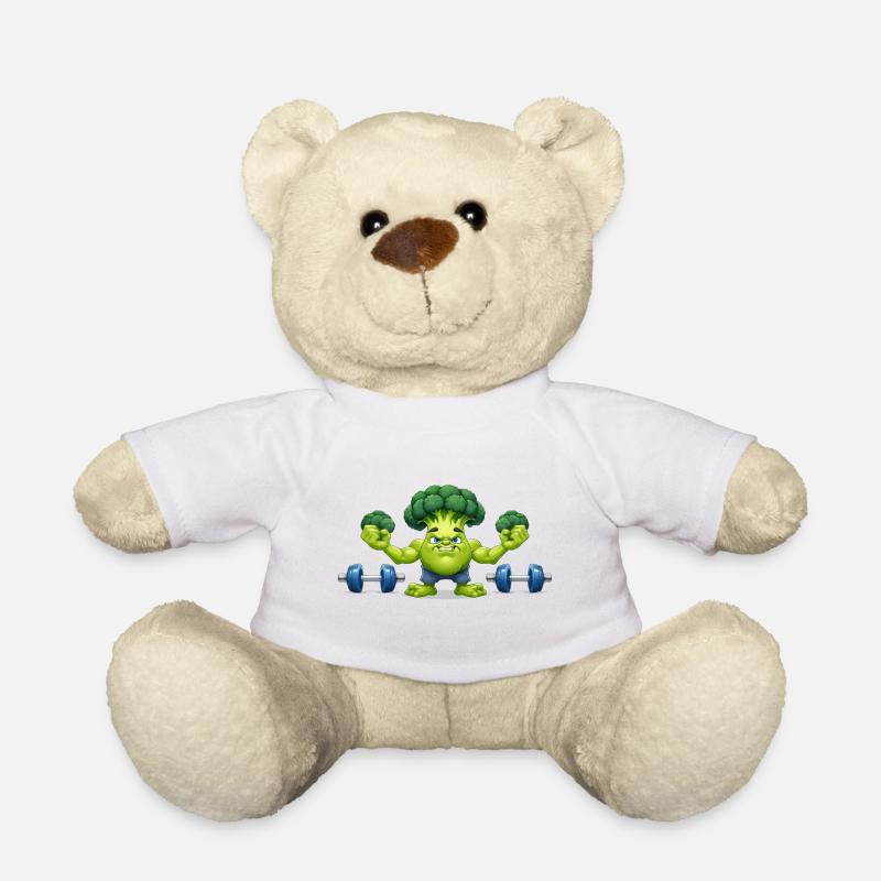Halophiles de brocoli - Nounours - blanc
