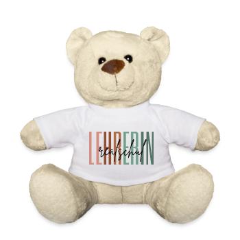 Lehrerin Realschule Realschullehrerin Geschenk - Teddy - Weiß - Vorne