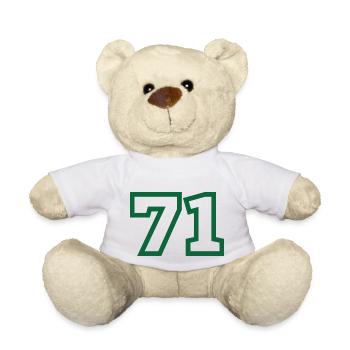 Numéro 71 sport - Nounours - blanc - Devant