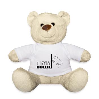 TEAM Collie Langhaar Hunde Hund Wilsigns - Teddy - Weiß - Vorne
