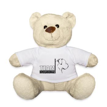 TEAM Bordeauxdogge Hunde Hund Wilsigns - Teddy - Weiß - Vorne