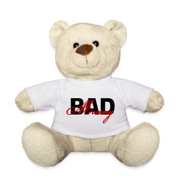 Bad Mommy - Teddy Bear - white - Front