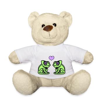 L’amour caméléon - Nounours - blanc - Devant