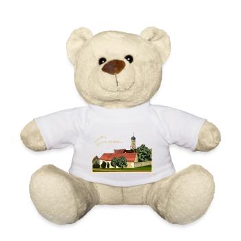 Mönchsdeggingen // Illustration - Teddy - Weiß - Vorne