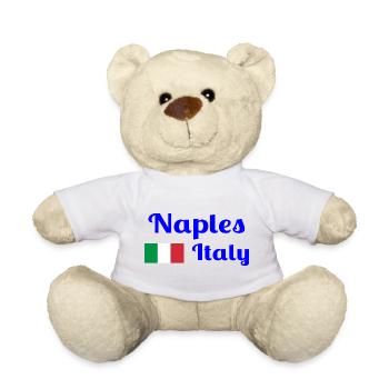 Naples Italia - Imprimés élégants - Nounours - blanc - Devant