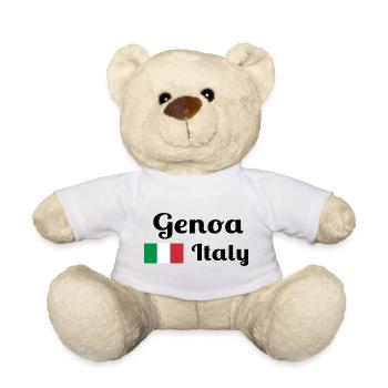 Gênes Italia - Imprimés élégants - Nounours - blanc - Devant