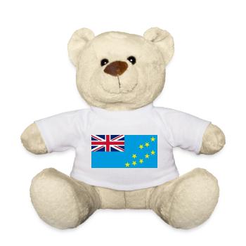Tuval - Teddy Bear - white - Front