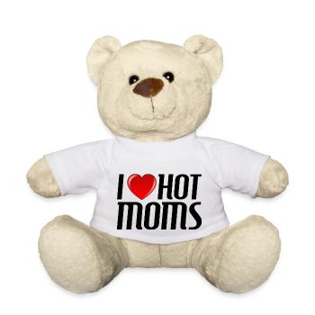 J’adore les mamans sexy - Nounours - blanc - Devant