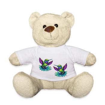 Colibri Oiseau 2 - Nounours - blanc - Devant