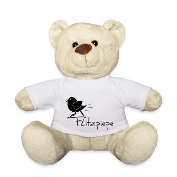 Flitzpiepe - Teddy - Weiß - Vorne