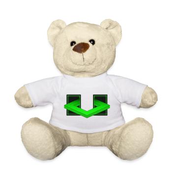 Geometric illusion - Teddy Bear - white - Front