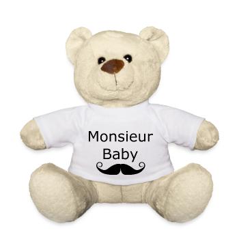 Monsieur Baby - Teddy Bear - white - Front